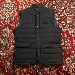 Navy Blue Polo Ralph Lauren Puffer best with wool shell tagged size XL